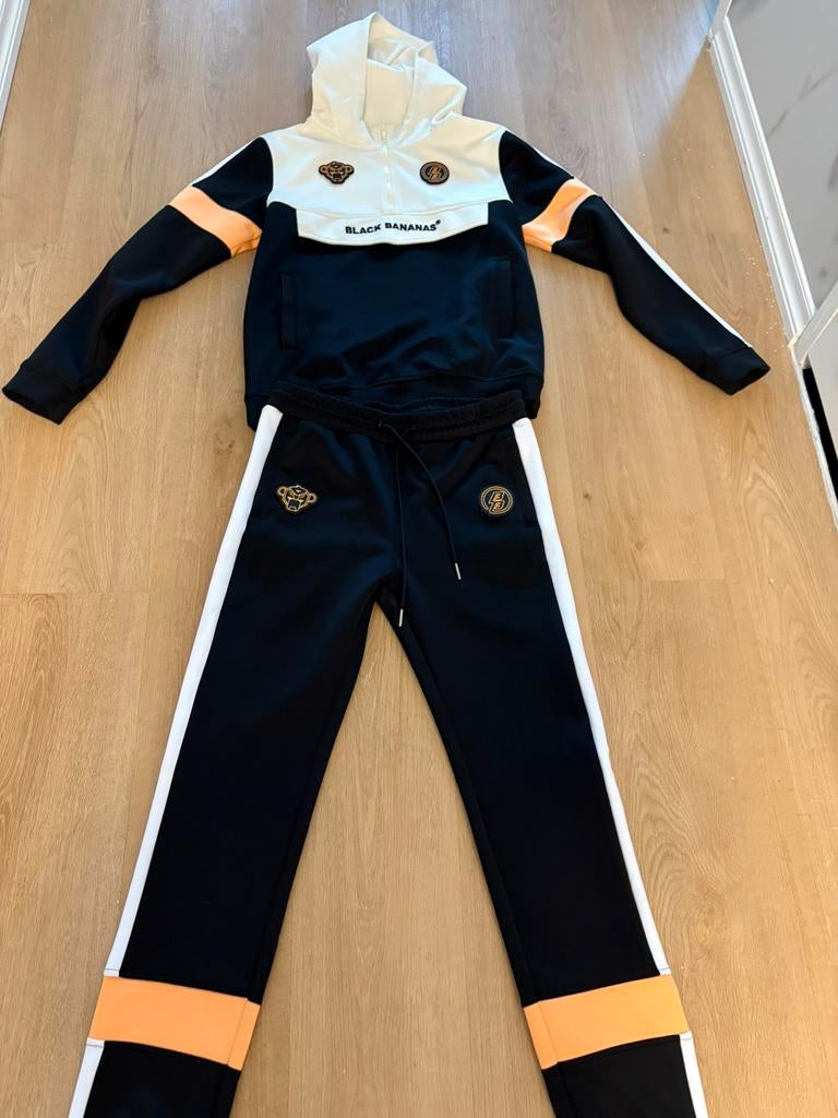 Black bananas trainingspak, Kleding | Dames, Huispakken, Zo goed als nieuw, Maat 34 (XS) of kleiner, Zwart, Ophalen of Verzenden