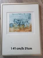 Aquarel, Antiek en Kunst, Ophalen of Verzenden