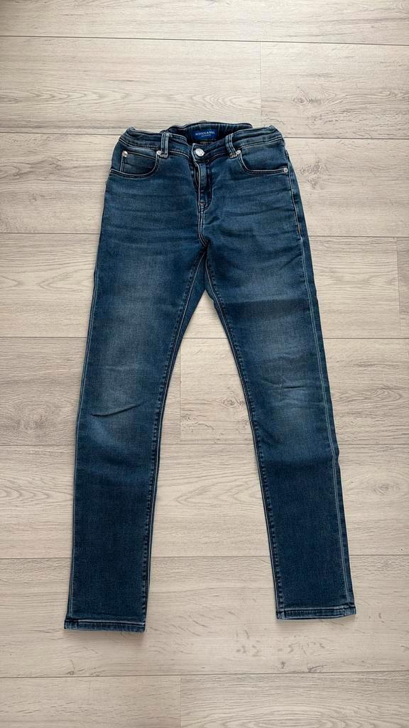 Donkerblauwe Scotch&Soda jeans Tigger mt 12/ 152, Kinderen en Baby's, Kinderkleding | Maat 152, Zo goed als nieuw, Jongen, Broek