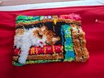 Nieuw handgeknoopt sierkussen, Ophalen of Verzenden, Nieuw, Overige kleuren, Rechthoekig