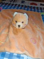 Oranje poes / kat knuffeldoekje, Ophalen of Verzenden, Zo goed als nieuw, Poes