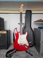 Squier Stratocaster met koffer, Muziek en Instrumenten, Snaarinstrumenten | Gitaren | Elektrisch, Ophalen of Verzenden, Gebruikt