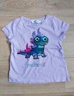 Zgan! Supermooi Frozen pailletten shirtje van H&M! Mt 104, Meisje, H&M, Ophalen of Verzenden, Zo goed als nieuw
