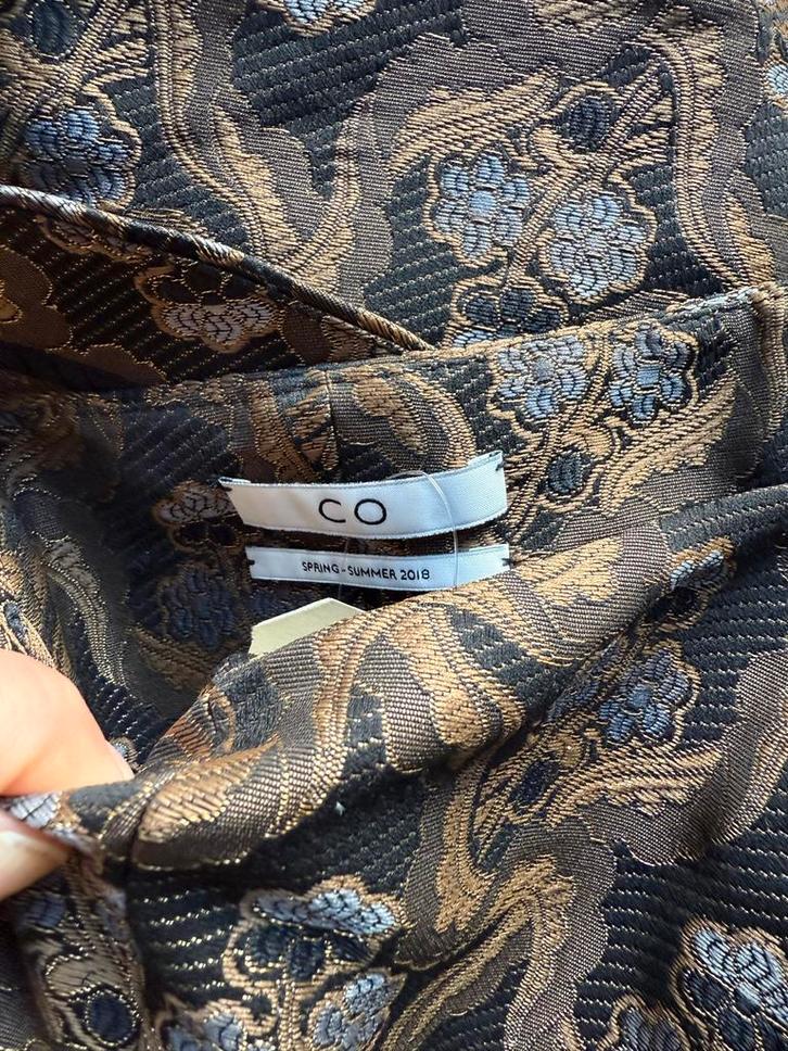 Elegante Galajurk Co - Prachtige Staat!, Kleding | Dames, Jurken, Zo goed als nieuw, Maat 36 (S), Bruin, Onder de knie, Ophalen of Verzenden