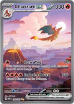 Pokemon SV: 151 Charizard ex 199/165, Nieuw, Losse kaart, Verzenden