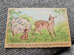 Bambi disney oude kaart, Verzamelen, Ansichtkaarten | Themakaarten, Ophalen of Verzenden, Voor 1920
