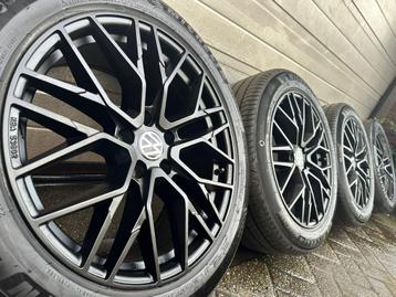 19 inch VW Transporter T6.1 T7 T6 T5 Multivan zwarte velgen beschikbaar voor biedingen