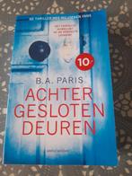 boek b.a. paris - achter gesloten deuren, Boeken, Gelezen, Ophalen of Verzenden, Nederland