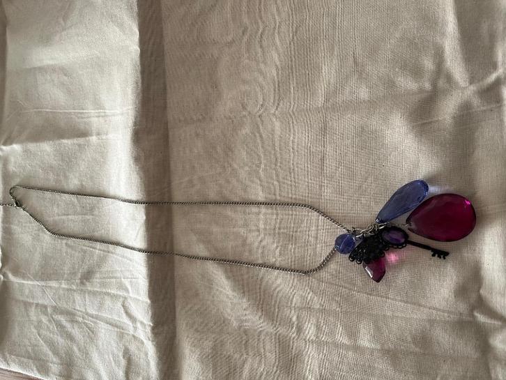 kettingen dames 12x, Sieraden, Tassen en Uiterlijk, Kettingen, Zo goed als nieuw, Overige materialen, Overige kleuren, Met hanger