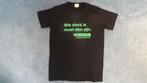 Z.G.A.N. Lowlands T-shirt (maat M), Ophalen of Verzenden, Zo goed als nieuw, Zwart
