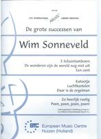 De grote successen van Wim Sonneveld, Muziek en Instrumenten, Bladmuziek, Zo goed als nieuw, Artiest of Componist, Ophalen, Populair