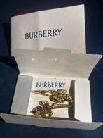 Burberry haarspelden/dasspelden goudkleurig in, Ophalen of Verzenden, Goud