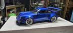 Porsche 911 (964) RWB blauw 1/18 Gt-Spirit, Hobby en Vrije tijd, Modelauto's | 1:18, Ophalen of Verzenden, Zo goed als nieuw, Auto
