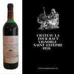 Château La Tour Haut Vignoble Saint-Estèphe 1976 | EUR 64,95, Frankrijk, Nieuw, Ophalen of Verzenden, Rode wijn