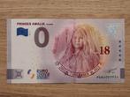 0 euro biljet - Prinses Amalia 18 jaar, Postzegels en Munten, Verzenden, Overige landen, 5 euro, Los biljet