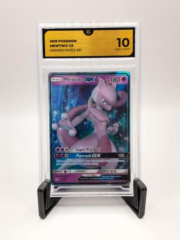 Mewtwo GX Hidden Fates #31 - GG 10 beschikbaar voor biedingen