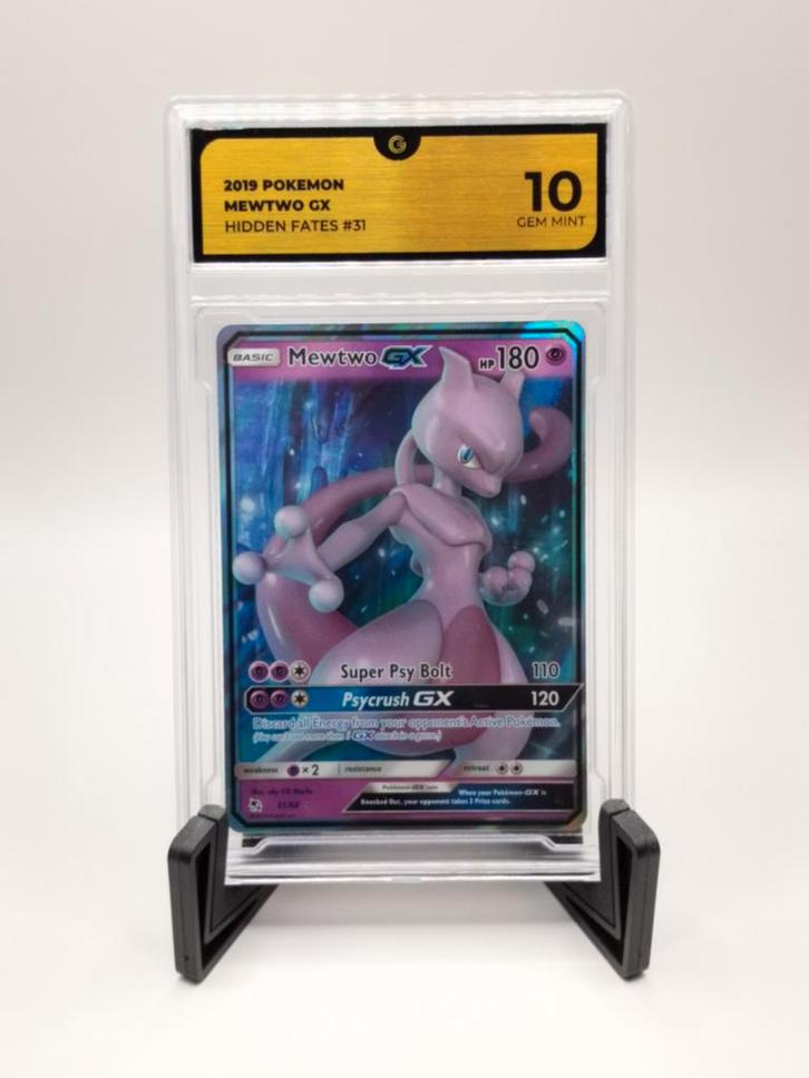 Mewtwo GX Hidden Fates #31 - GG 10, Verzamelen, Poppetjes en Figuurtjes, Zo goed als nieuw, Ophalen of Verzenden