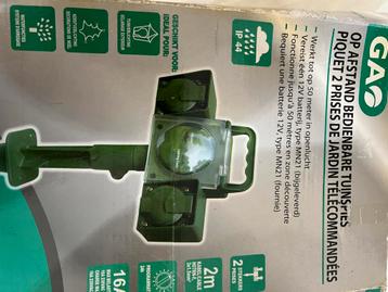 Afstand Bedienbare Tuinspots - Nieuw in doos! beschikbaar voor biedingen