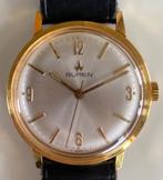 Jaren '60 horloge merk Buren, Overige merken, Overige materialen, Leer, Polshorloge