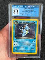 Pokémon CGC 8.5 Dark Blastoise Holo #3 Team Rocket series, Ophalen of Verzenden, Zo goed als nieuw, Losse kaart, Foil