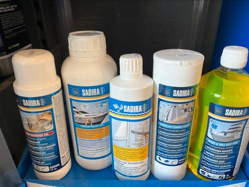 Sadira boot schoonmaakmiddelen ALLES NIEUW!! WEG=WEG, Watersport en Boten, Accessoires en Onderhoud, Nieuw, Schoonmaak, Ophalen of Verzenden