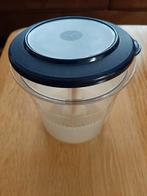 Tupperware zuurpot, Ophalen of Verzenden, Zo goed als nieuw, Blauw, Beker of Kan
