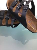 GRATIS VERZENDEN | BIRKENSTOCK Nieuwe zwarte slippers 40, Slippers, BIRKENSTOCK, Verzenden, Zwart