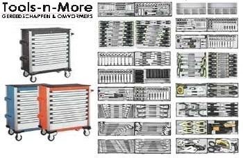 Force Gereedschapswagen Jumbo 437 delig, Doe-het-zelf en Verbouw, Gereedschap | Handgereedschap, Nieuw, Ophalen of Verzenden