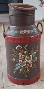 Prachtig beschilderde melkbus., Huis en Inrichting, Woonaccessoires | Paraplubakken, Ophalen, Zo goed als nieuw