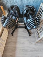 Verstelbare Dumbells met standaard, Sport en Fitness, Ophalen, Zo goed als nieuw, Rug, Dumbbell