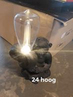 Apenlamp - Unieke decoratie, Overige materialen, Gebruikt, Ophalen of Verzenden, Minder dan 50 cm