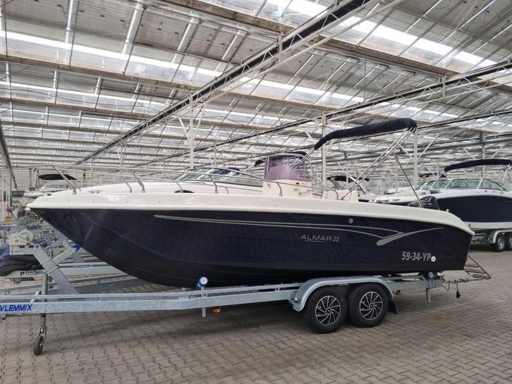 Almar 22, Watersport en Boten, Speedboten, Zo goed als nieuw, 6 meter of meer, Benzine, 120 tot 200 pk, Polyester