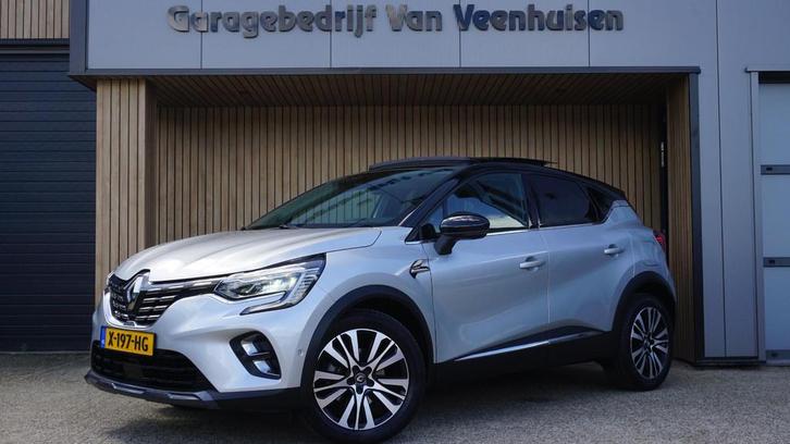 Renault Captur 1.6 160pk E-Tech Initiale Paris Pano.Dak Lede, Auto's, Renault, Te koop, Captur, 360° camera, ABS, Airbags, Airconditioning