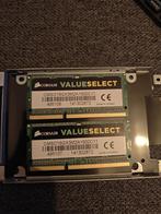 CORSAIR kit van 2 totaal 16GB werkgeheugen DDR3 1600MHz, Computers en Software, RAM geheugen, DDR3, Ophalen of Verzenden, Zo goed als nieuw