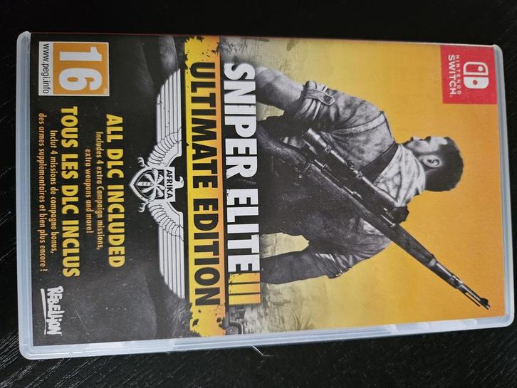 Sniper Elite III - Ultimate Edition, Spelcomputers en Games, Games | Nintendo Switch, Zo goed als nieuw, Avontuur en Actie, 1 speler