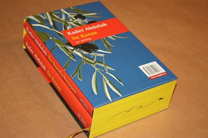 Box set Kader Abdolah - De Koran & De Boodschapper, Boeken, Literatuur, Zo goed als nieuw, Ophalen of Verzenden
