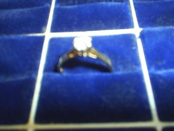 Diamanten ring 0.40 krt. VS1, E color. beschikbaar voor biedingen