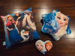 3x Frozen Elsa Anna kussen kussentjes, Ophalen of Verzenden, Kleed of Kussen