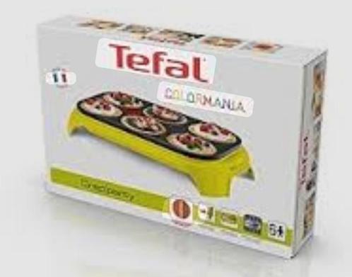 Tefal Crepe Party Colormania, Witgoed en Apparatuur, Grillplaten, Nieuw, Tafelgrill, Ophalen
