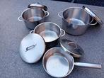 Sigg Switserland pan pannen pannenset in prima staat., Ophalen of Verzenden, Zo goed als nieuw, Gietijzer, Koekenpan of Braadpan