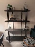 Houten en stalen kast, Huis en Inrichting, Kasten | Overige, Ophalen, Zo goed als nieuw