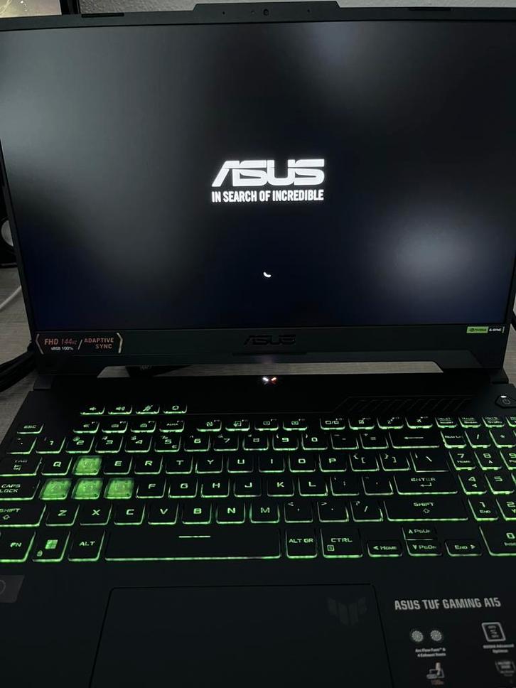 Asus TUF Gaming Laptop A15 AMD Ryzen 9 (2024) met garantie, Computers en Software, Windows Laptops, Zo goed als nieuw, 15 inch
