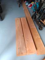 Douglas Sponningplanken 126cm(13×) en 400cm(4×) dus ruim 32m, Doe-het-zelf en Verbouw, Hout en Planken, Ophalen, Minder dan 25 mm