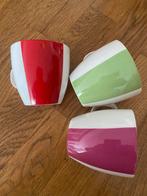 Cappuccino Mokken Set van 3 Douwe Egberts., Huis en Inrichting, Keuken | Servies, Nieuw, Ophalen of Verzenden, Overige stijlen