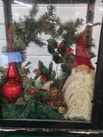 lantaarn met kerst decoratie, Diversen, Kerst, Ophalen of Verzenden