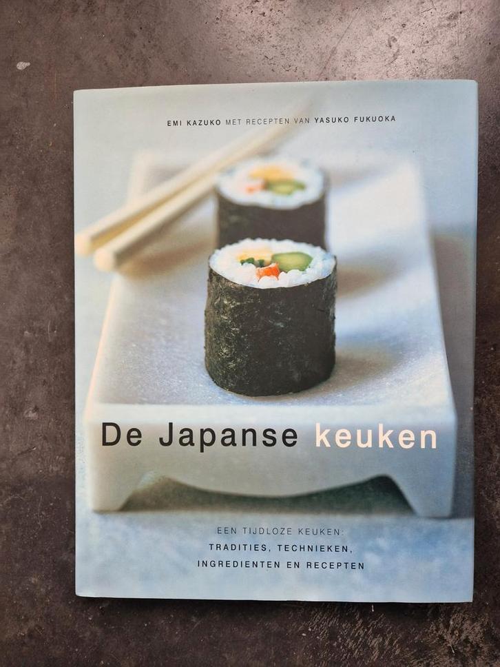 Kookboek: De Japanse Keuken, Boeken, Kookboeken, Zo goed als nieuw, Voorgerechten en Soepen, Hoofdgerechten, Tapas, Hapjes en Dim Sum