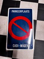 Bord Landmacht Cadi wagen KL KTR Nekaf Jeep Mancave, Verzamelen, Ophalen of Verzenden, Gebruikt, Reclamebord