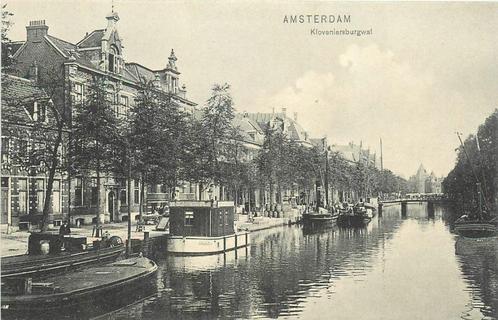 (379-107-017) Amsterdam Kloveniersburgwal, Verzamelen, Ansichtkaarten | Nederland, Noord-Holland, Voor 1920, Verzenden