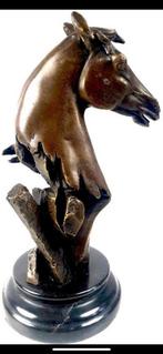 Brons, Milo, paardenhoofd, 2,3 kilo, 22 cm, Antiek en Kunst, Ophalen of Verzenden