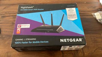 NETGEAR Nighthawk R7000 AC1900 Dual-Band Smart WiFi Router beschikbaar voor biedingen